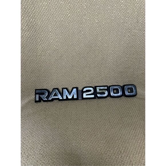 Dodge Ram 2500 RH Emblem 85501-C Chrome Used Condition genuine part - Picture 1 of 10